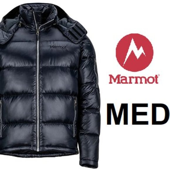 Marmot Other - MENS MARMOT STOCKHOLM DOWN PUFFER JACKET, JET BLAC